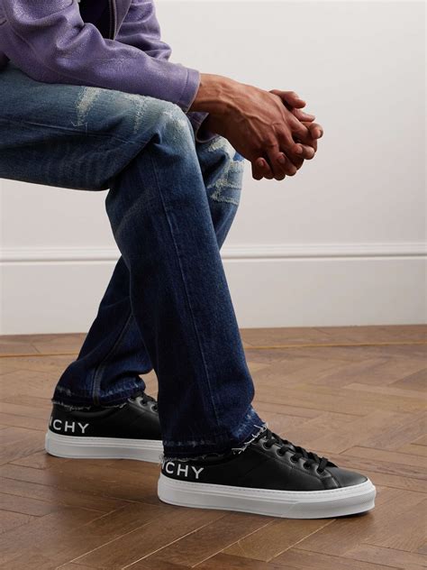 GIVENCHY City Sport Leather Sneakers for Men 